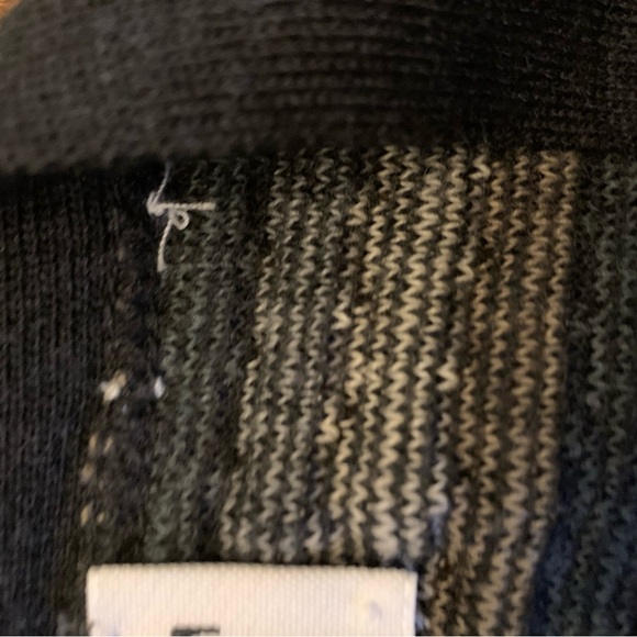 Vintage Florence tricot sweater vest cardigan L/xL wool blend eclectic grandpa - Picture 7 of 7